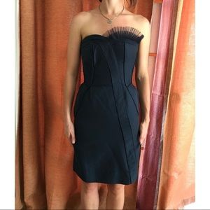 Marc by Marc Jacobs Strapless Cocktail Dress.